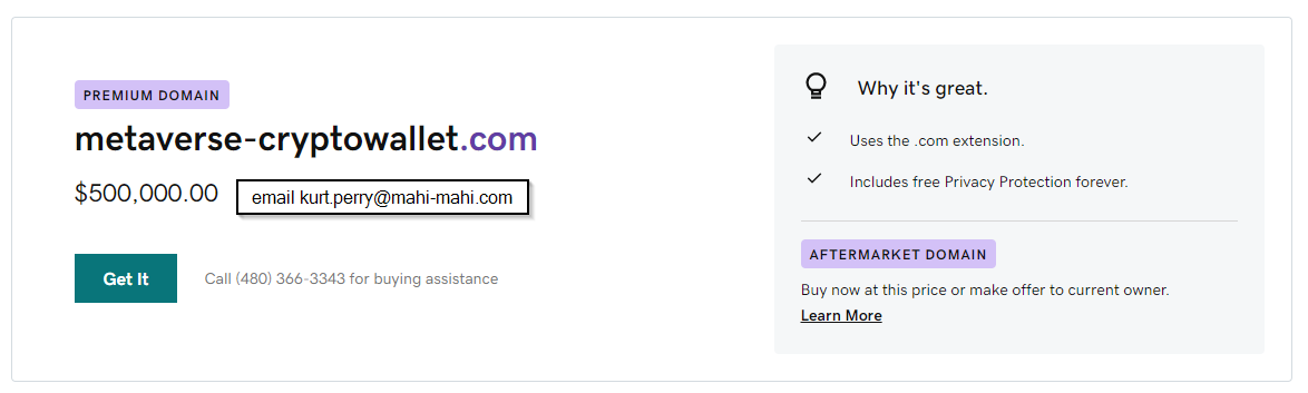 Domain for sale